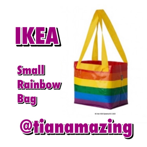 Ikea STORSTOA (FRAKTA) - Sacchetti Riutilizzabili Pride Rainbow Da 71